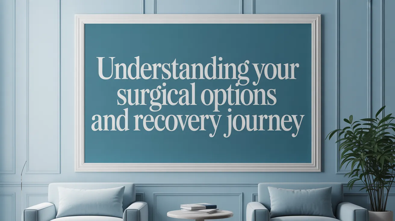 Understanding Your Surgical Options and Recovery Journey