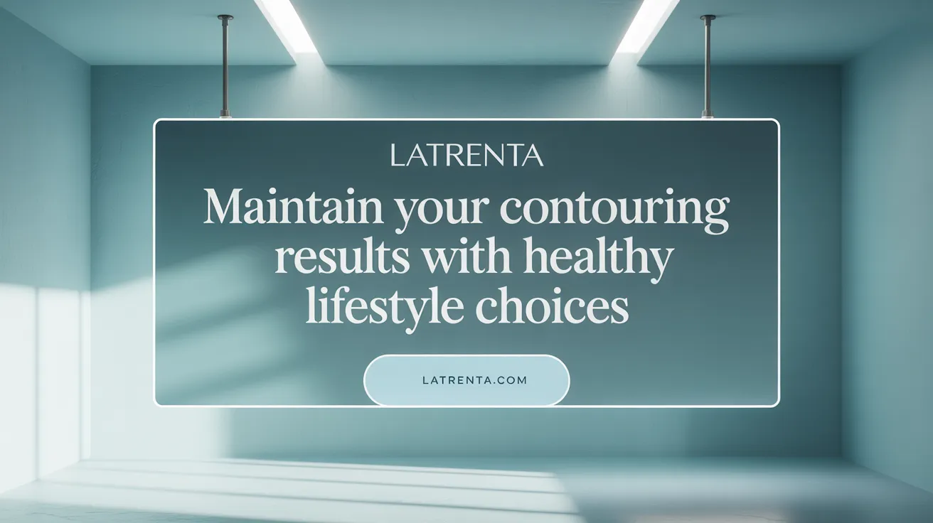 Maintain Your Contouring Results with Healthy Lifestyle Choices