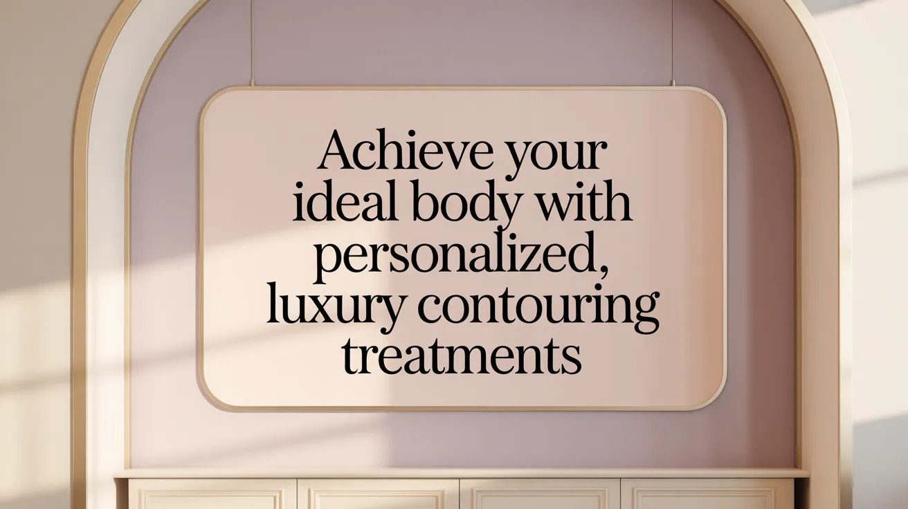 Achieve Your Ideal Body with Personalized, Luxury Contouring Treatments