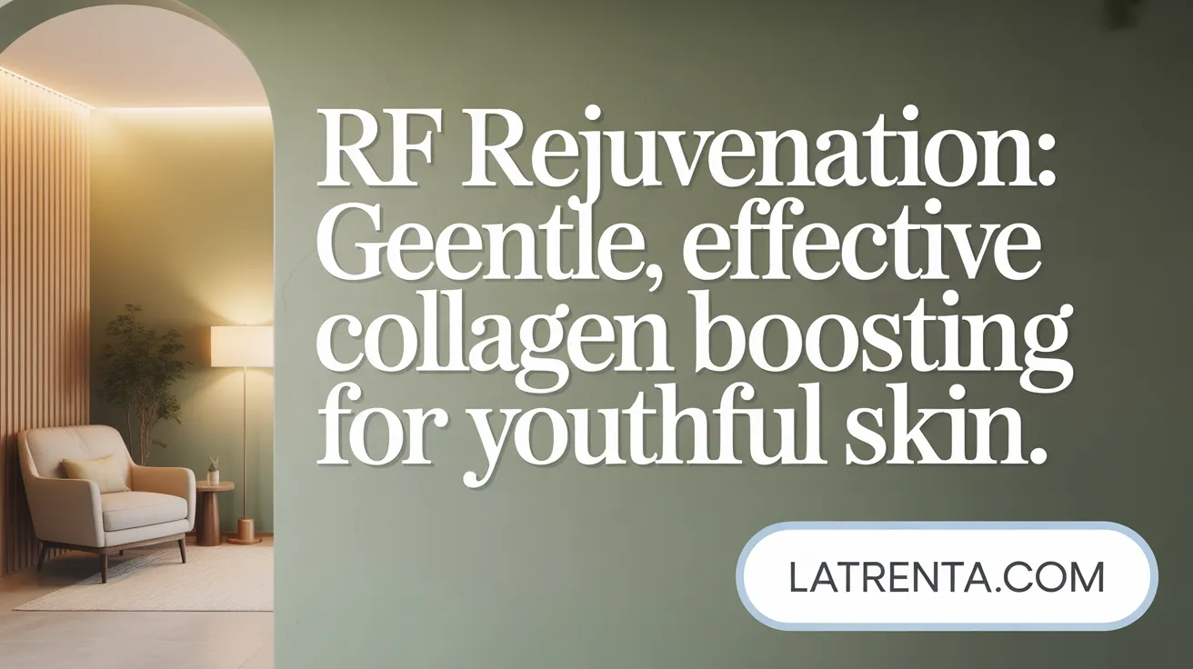 RF Rejuvenation: Gentle, Effective Collagen Boosting
