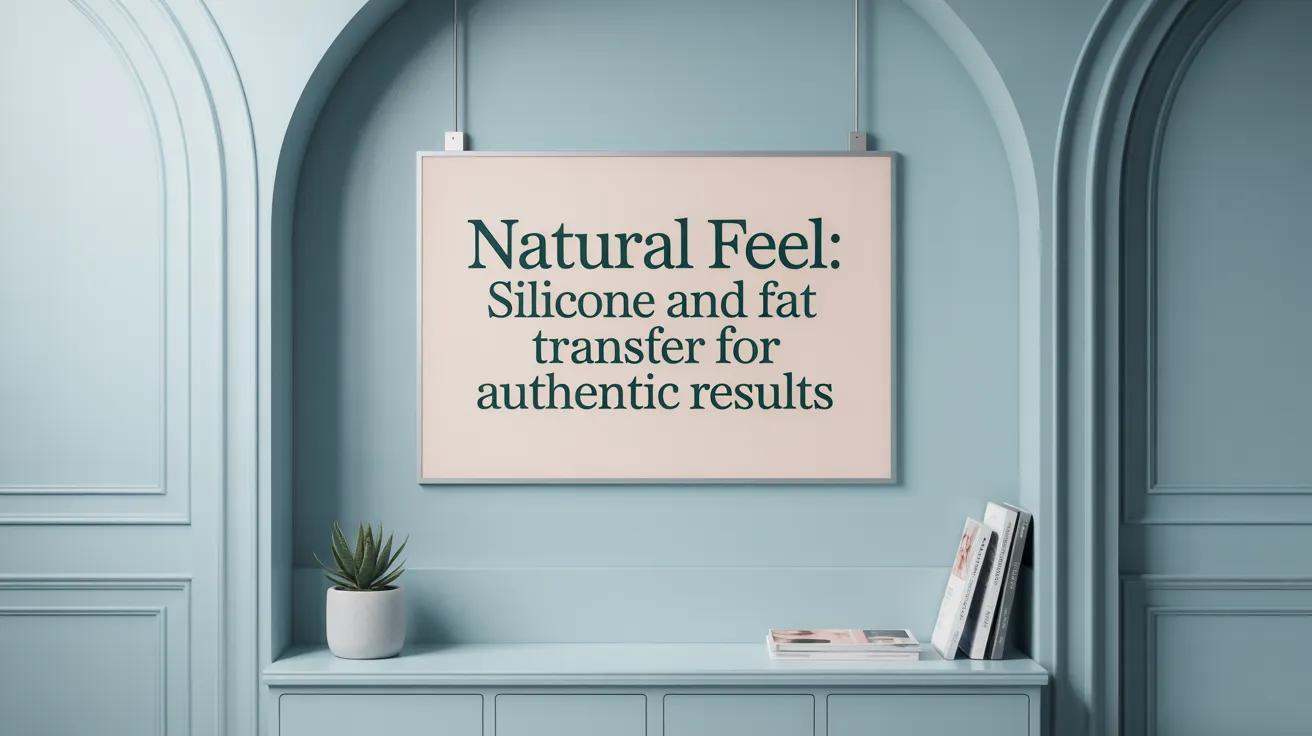 Natural Feel: Silicone and Fat Transfer for Authentic Results