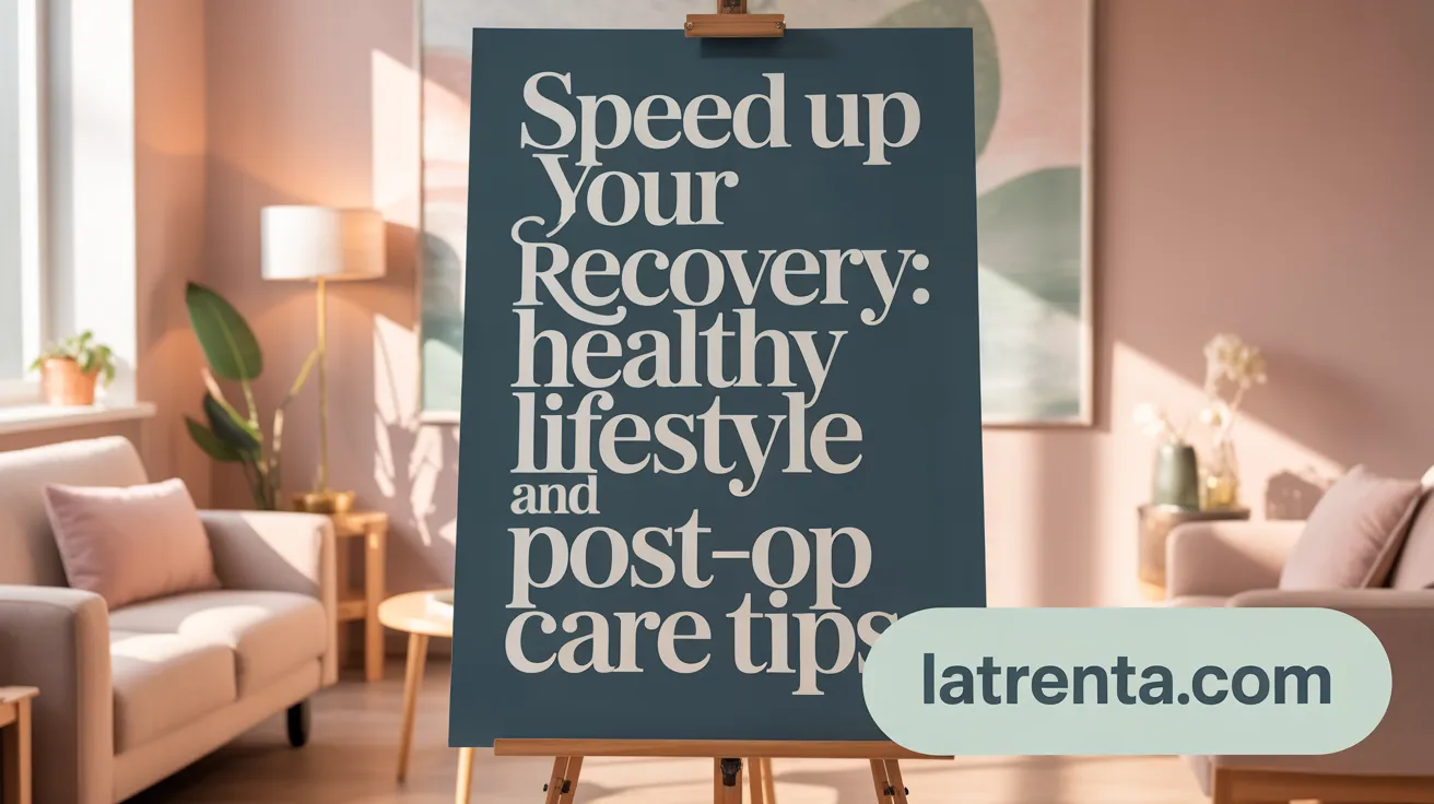Speed Up Your Recovery: Healthy Lifestyle and Post-Op Care Make a Difference