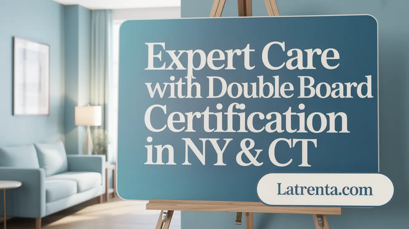 Expert Care with Double Board Certification in NY & CT