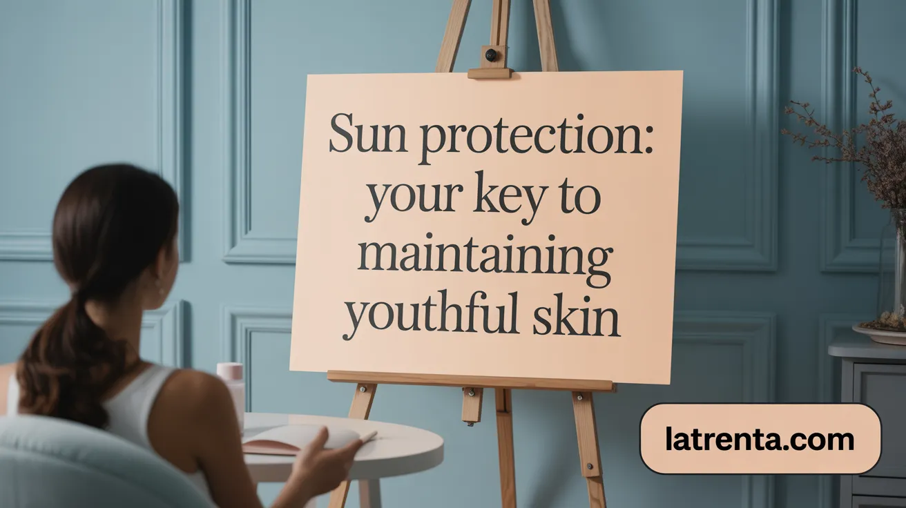 Sun protection: Your key to maintaining youthful skin