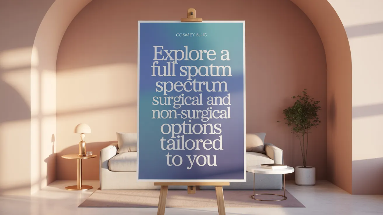 Explore a Full Spectrum of Surgical and Non-Surgical Options Tailored to You