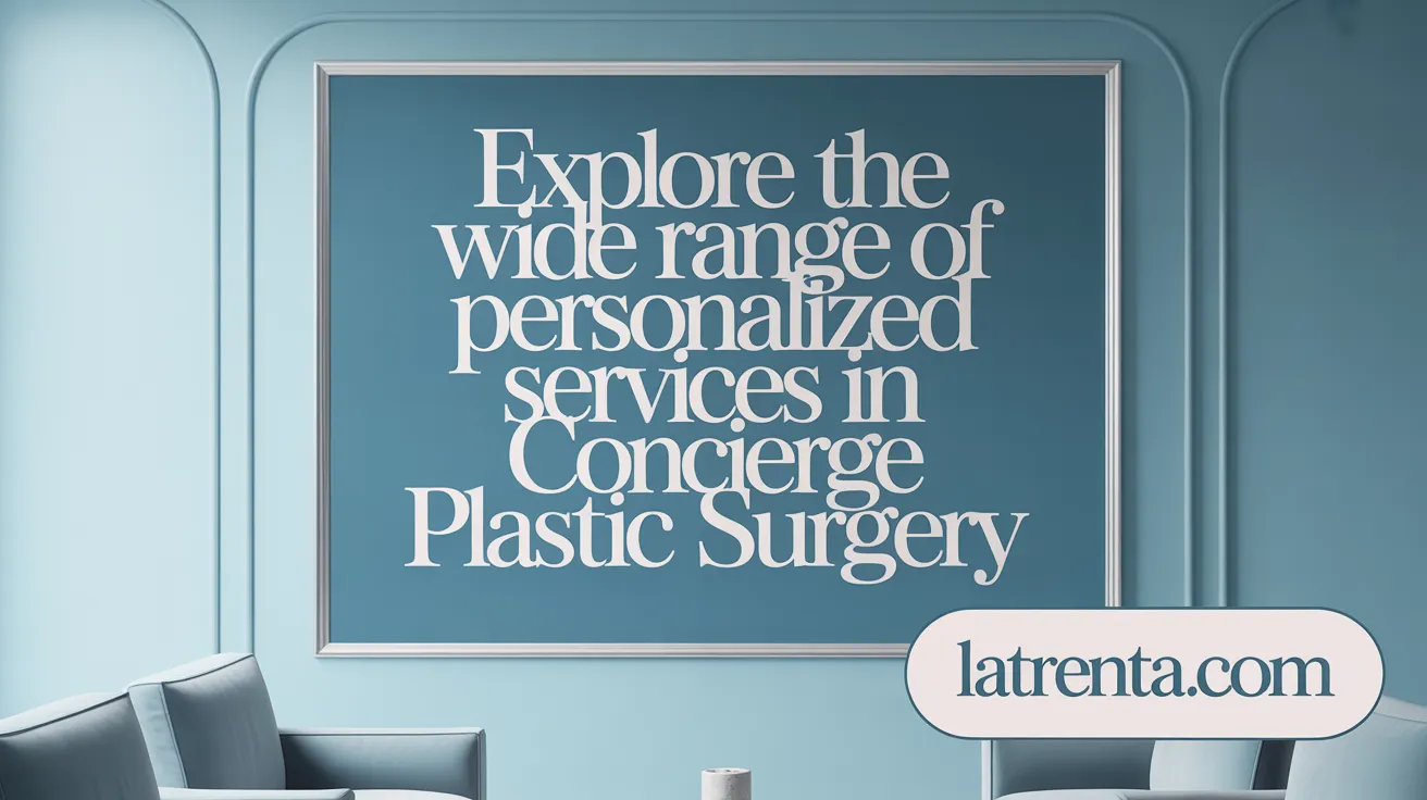 Explore the Wide Range of Personalized Services in Concierge Plastic Surgery