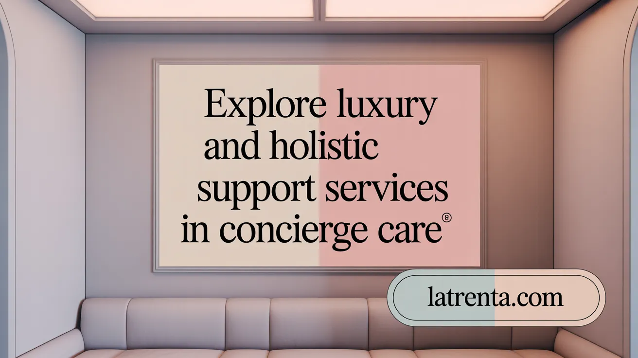 Explore Luxury and Holistic Support Services in Concierge Care