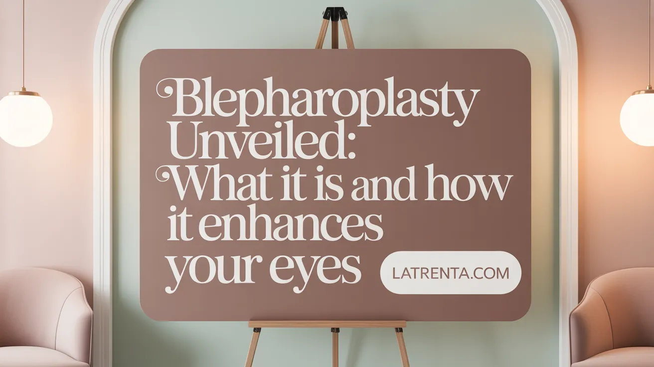 Blepharoplasty Unveiled: What It Is and How It Enhances Your Eyes