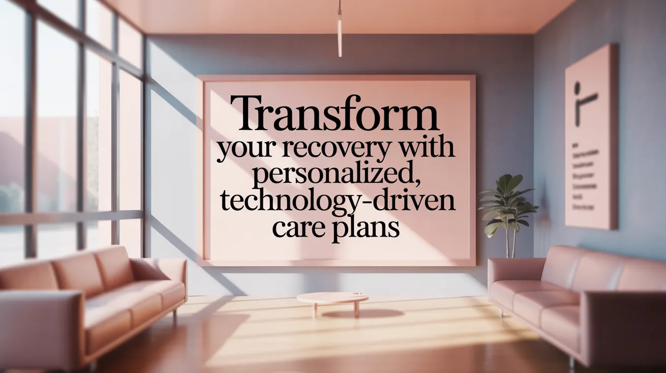 Transform Your Recovery with Personalized, Technology-Driven Care Plans