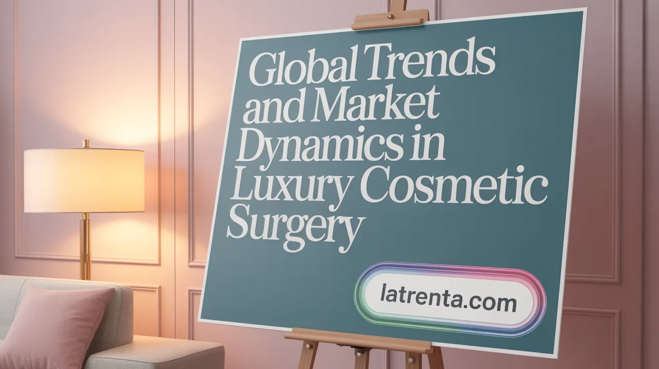 Global Trends and Market Dynamics in Luxury Cosmetic Surgery