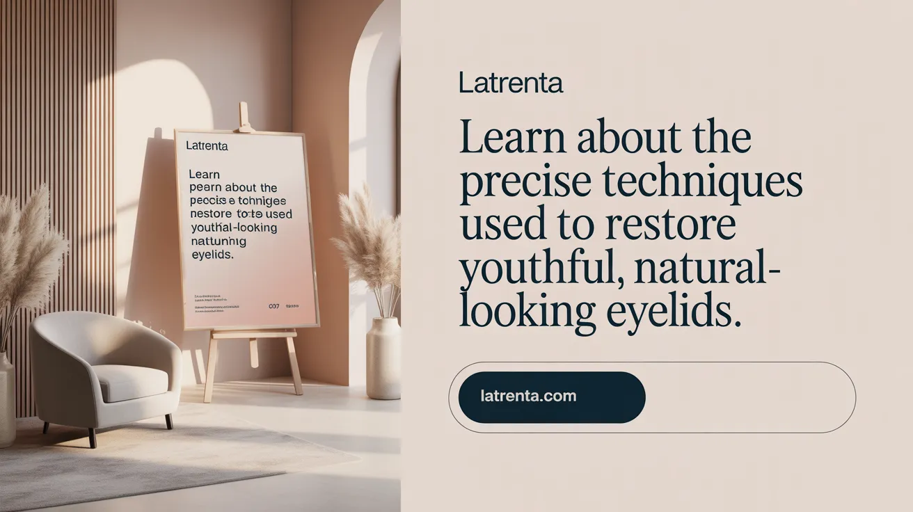 Learn about the precise techniques used to restore youthful, natural-looking eyelids.