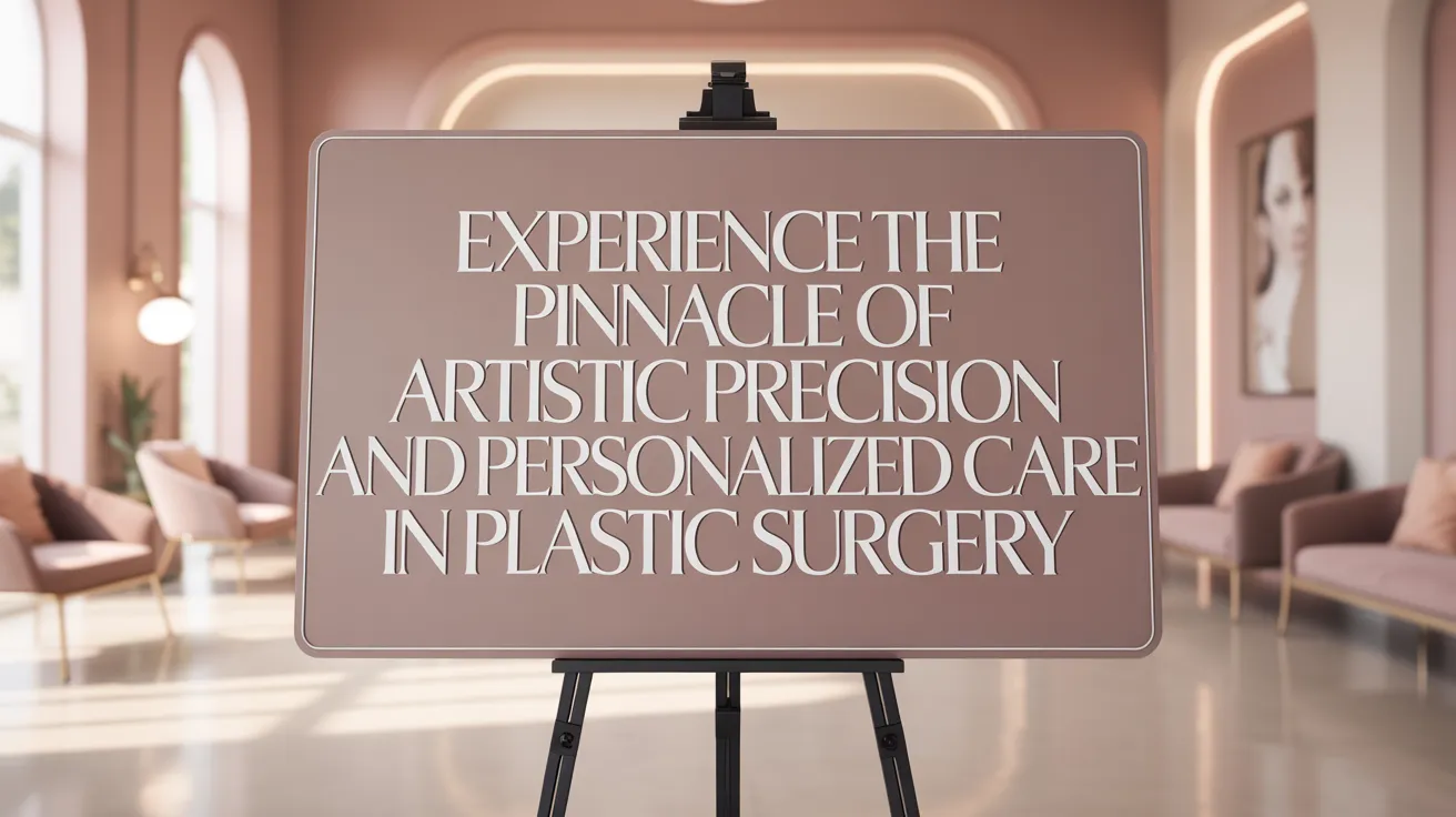 Experience the Pinnacle of Artistic Precision and Personalized Care in Plastic Surgery