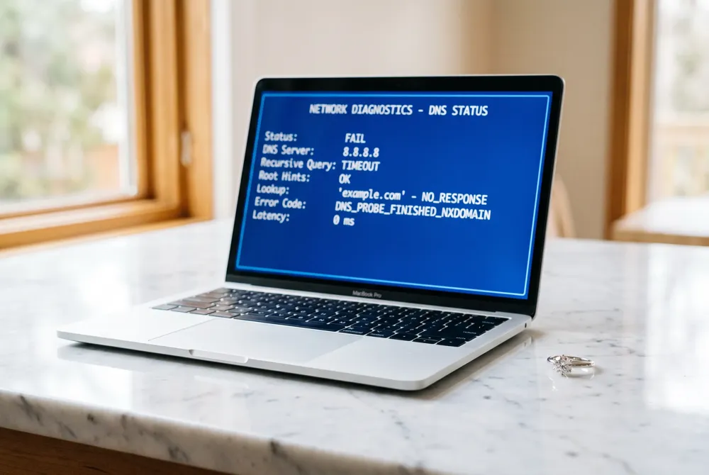 Discover how network and DNS configuration issues may prevent your browser from finding our site, and explore straightforward solutions to reconnect.