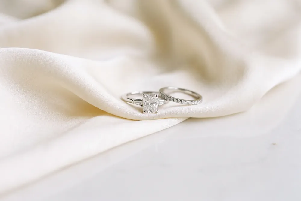 Understand how the marquise lengthens and slims the finger while the princess adds a crisp, modern geometry, helping you envision which silhouette complements your hand most elegantly.