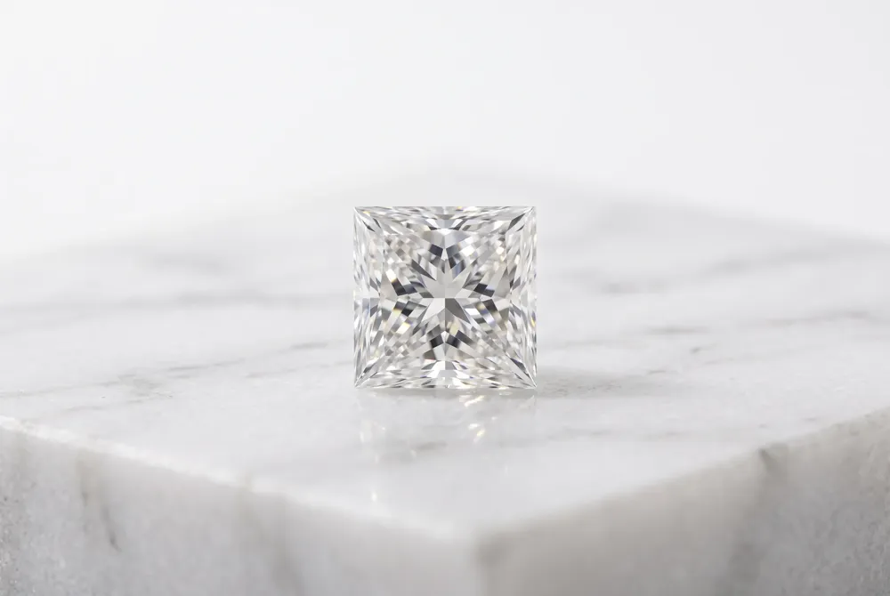 The princess cut remains a paragon of modern sophistication, offering couples a brilliant geometric aesthetic that commands attention.