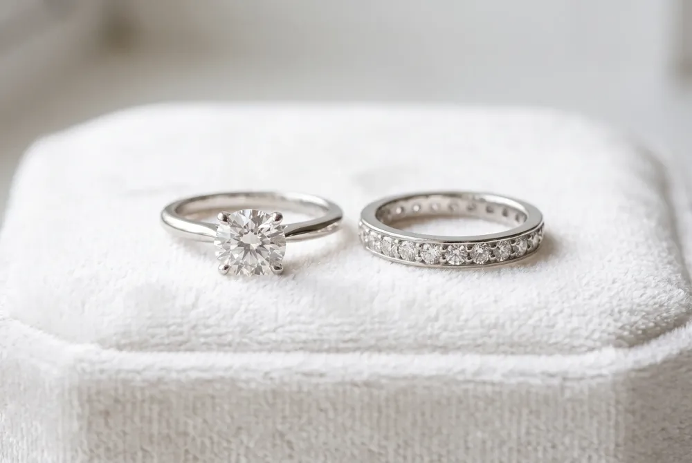 Understanding the distinct roles of an engagement ring and a wedding band helps you honor each milestone in your love story.