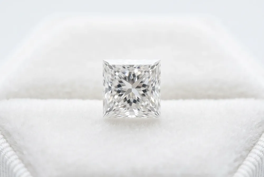 Discover the distinctive geometry and brilliant sparkle that make the princess cut the world's most popular fancy diamond shape.