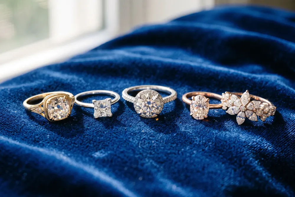 Two brilliant silhouettes, each with a distinct personality, invite you to explore what your own ring should say about you.