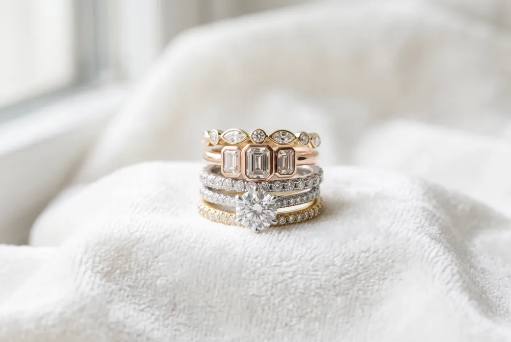 How you stack your rings reflects centuries of tradition, but your personal comfort and love story always come first.
