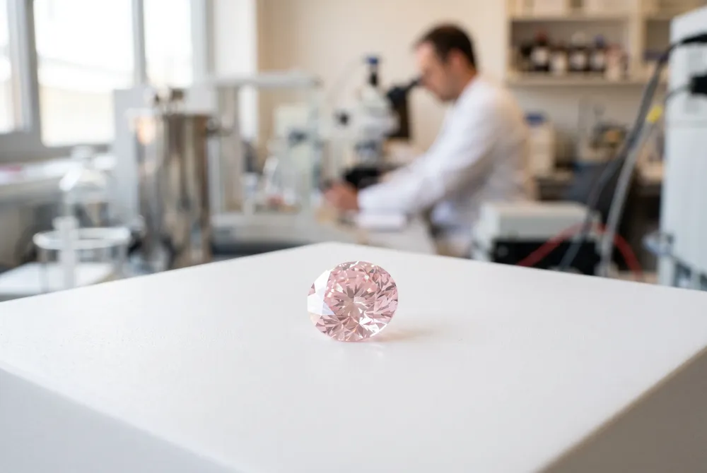 Every pink moissanite ring is lab-crafted to perfection, ensuring consistent color and ethical origins.