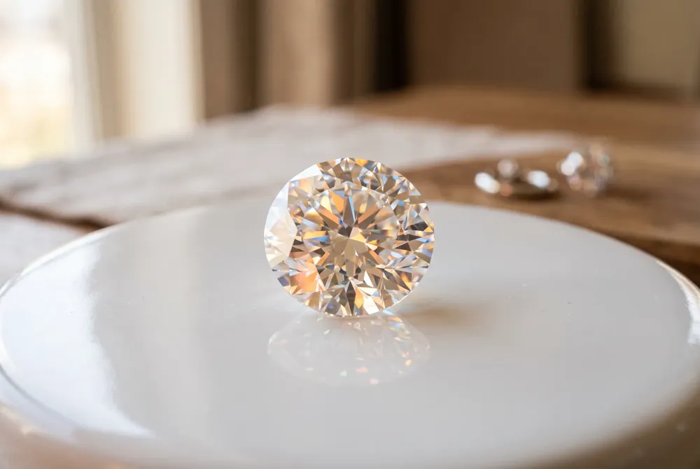 Cultivated in a laboratory yet chemically identical to a mined diamond, a lab-grown solitaire in 14K gold delivers breathtaking brilliance that rivals stones costing several times more.