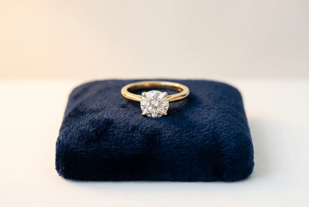 An extended cushion outline offers a modern, slimming presence on the finger while preserving the soft, old-world sparkle of a timeless heirloom.