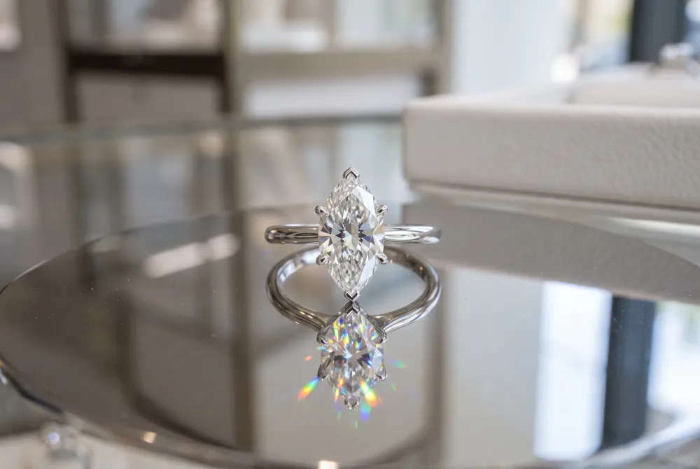 Master the art of proportion and symmetry—from length-to-width ratios to balanced wings—to ensure your marquise dazzles with maximum brilliance.