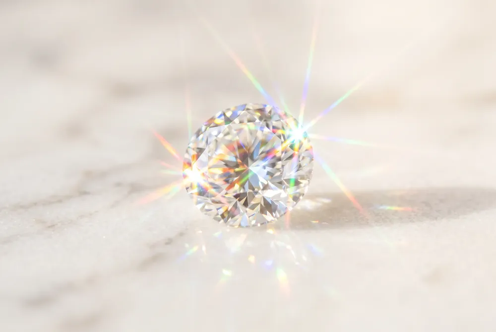 Experience the extraordinary fire of moissanite, a gemstone celebrated for its unmatched scintillation and light-capturing brilliance.