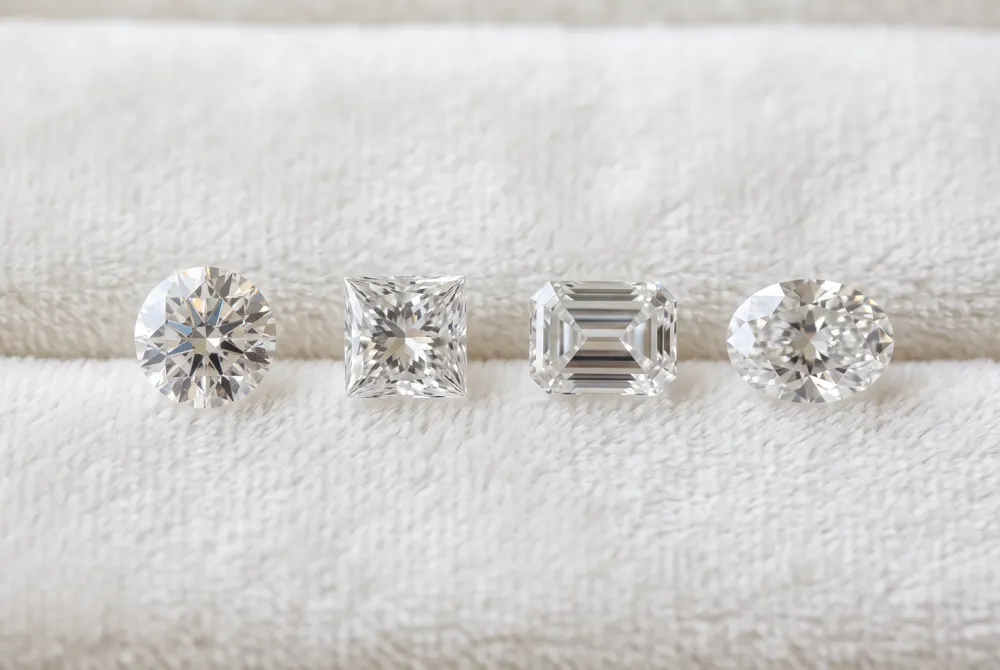 Explore how the princess cut compares to round, cushion and emerald shapes in brilliance, silhouette and value for a truly personal selection.