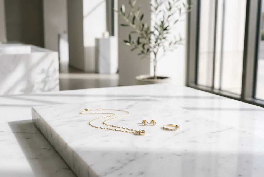 An unconventional east-west orientation transforms the traditional emerald cut into a bold, modern statement piece that redefines architectural luxury.