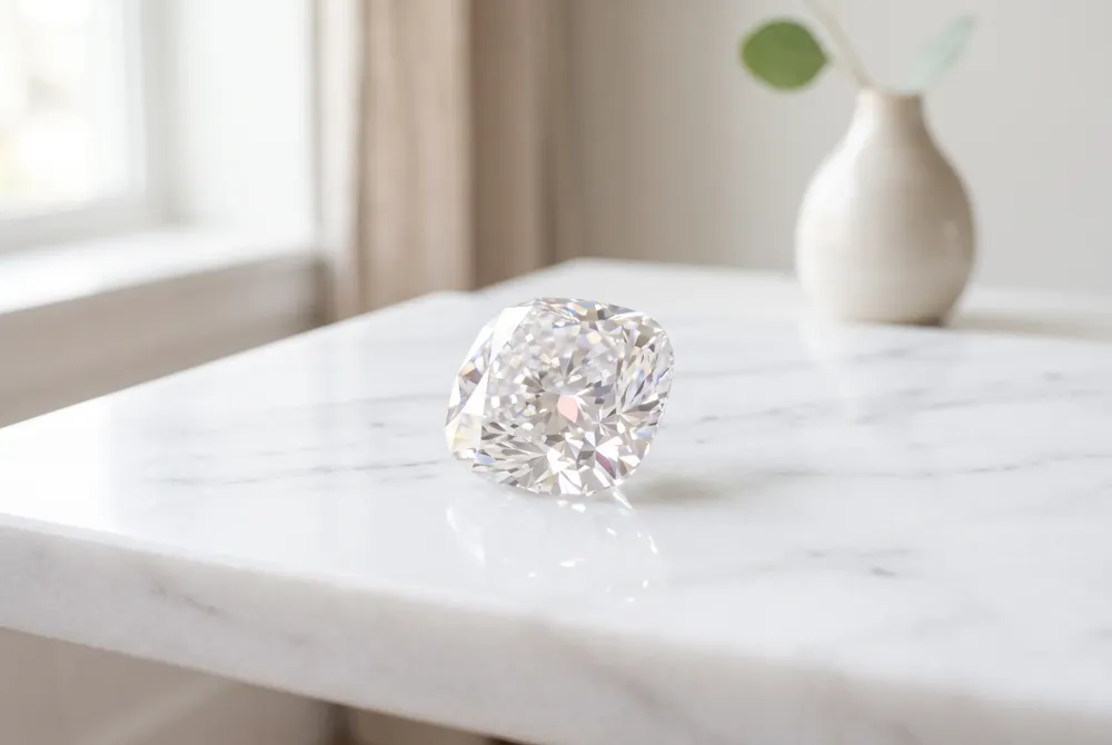 Invest in the enduring resilience of moissanite, offering exceptional hardness and structural integrity for your most cherished everyday jewelry.