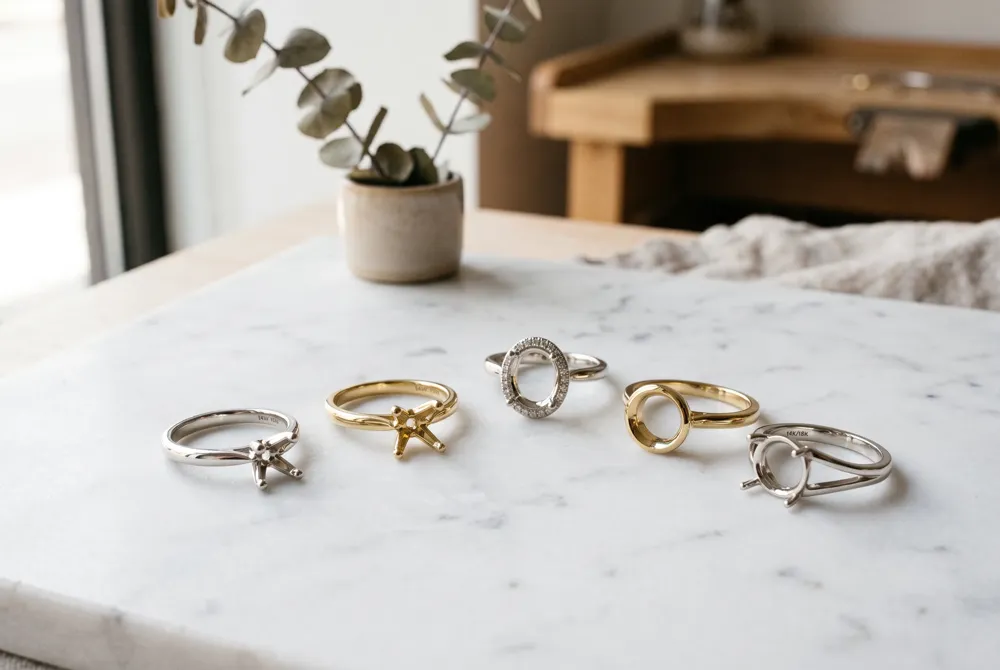 Choosing the ideal gold alloy provides a resilient foundation that holds your center stone securely while maintaining an elegant finish for years.