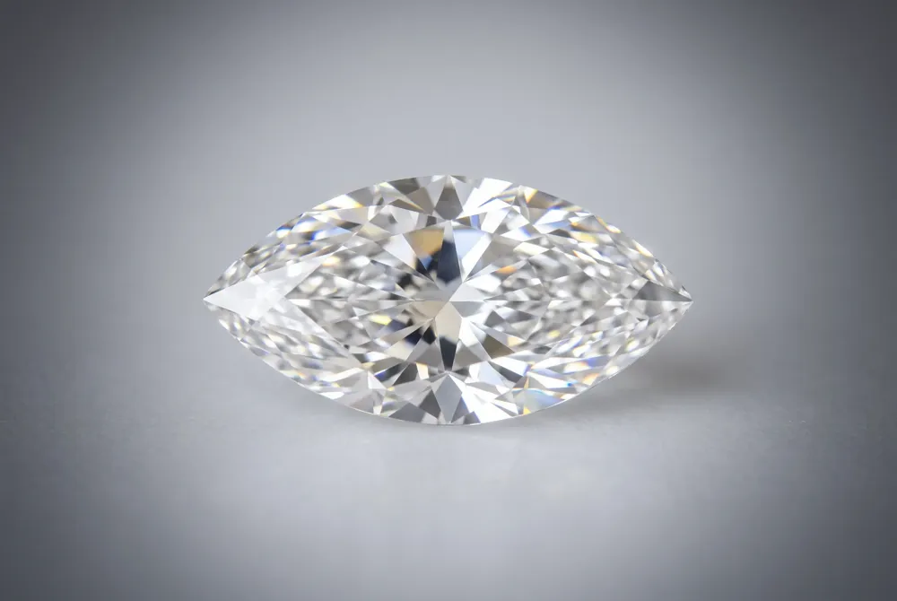 Precision in cut is the single most influential factor in the beauty of a marquise diamond.
