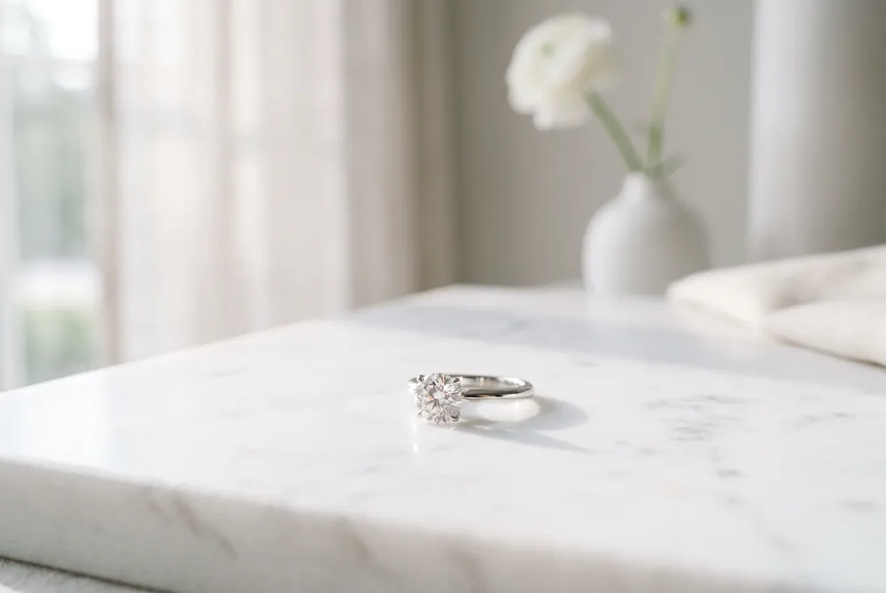 Invest in a future of conscious beauty with transparently sourced, lab-grown stones that honor both your values and the planet.