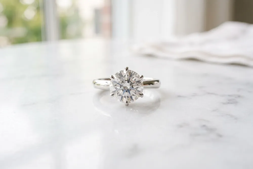 A 10k gold setting provides the perfect union of structural resilience and refined elegance, ensuring your cherished ring remains secure through every milestone.