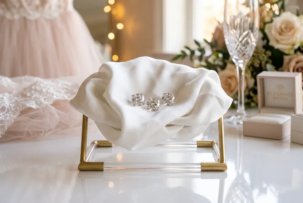 Understand how cut, size, and market demand shape the price of princess and cushion moissanite, guiding you to a wise and graceful investment.