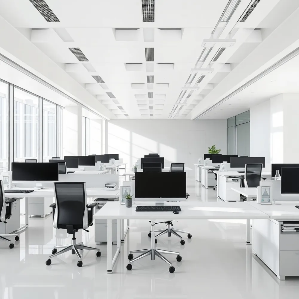 Boost team wellbeing and energy levels by integrating height adjustable desks that encourage healthy movement and reduce the risks of sedentary work.