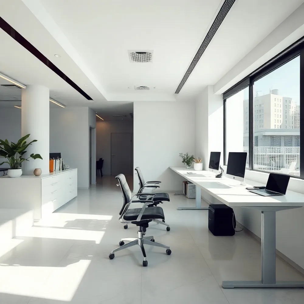 Expert configuration and ergonomic setup help create an organised environment that removes barriers to employee performance.