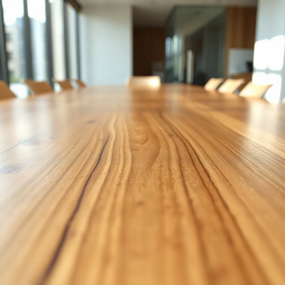 Restore your meeting tables to their former glory with expert repairs and surface refinishing for a sustainable office upgrade.