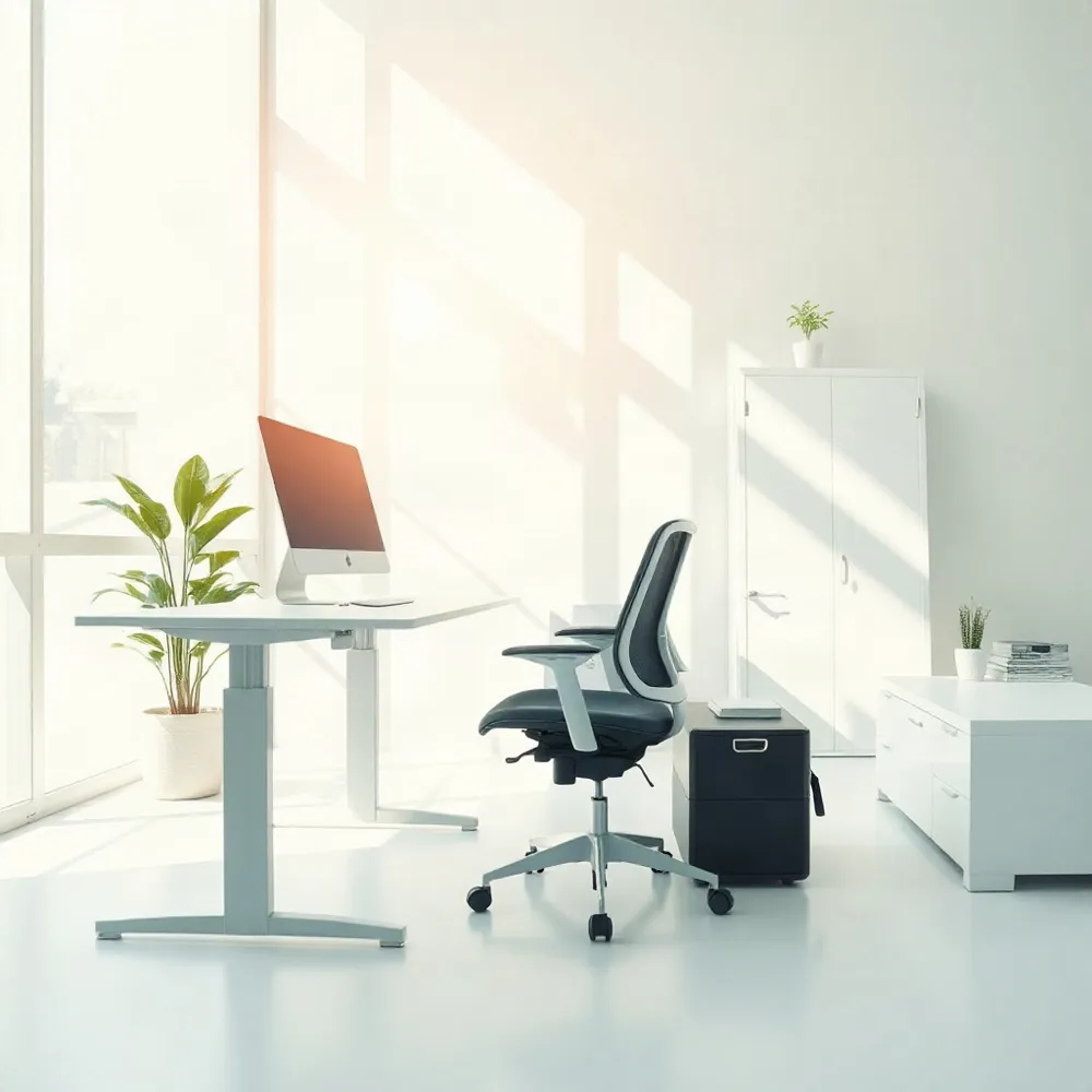 Boost your team's energy and productivity by investing in ergonomic desks that support healthy movement throughout the working day.