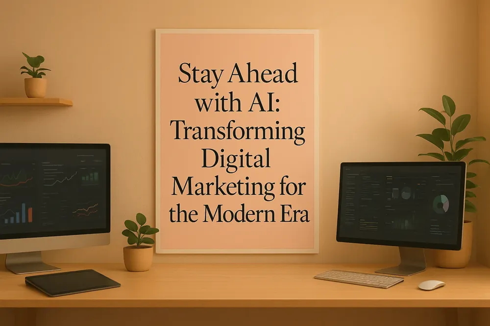 Stay Ahead with AI: Transforming Digital Marketing for the Modern Era