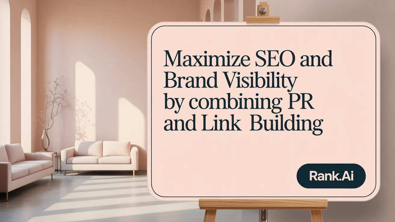 Maximize SEO and Brand Visibility by Combining PR and Link Building