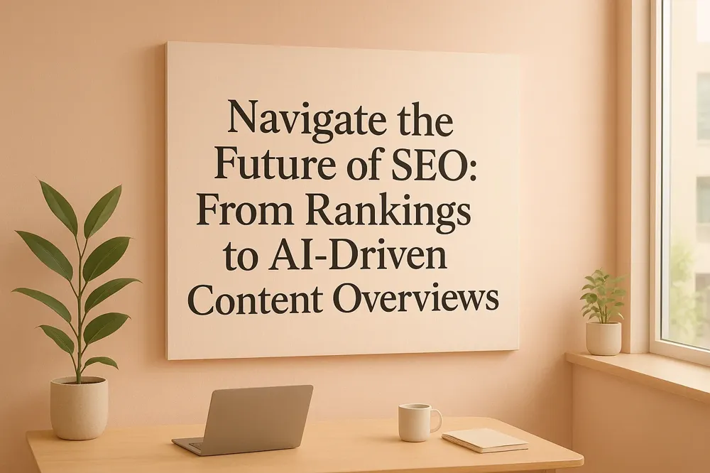 Navigate the Future of SEO: From Rankings to AI-Driven Content Overviews