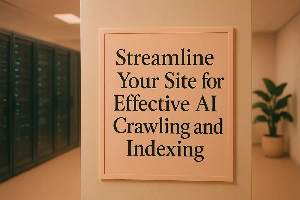 Streamline Your Site for Effective AI Crawling and Indexing