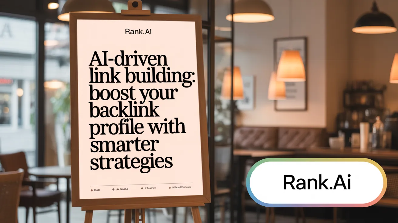 AI-Driven Link Building: Boost Your Backlink Profile with Smarter Strategies