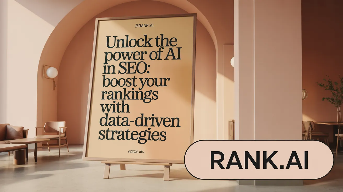 Unlock the Power of AI in SEO: Boost Your Rankings with Data-Driven Strategies