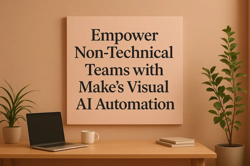 Empower Non-Technical Teams with Make's Visual AI Automation