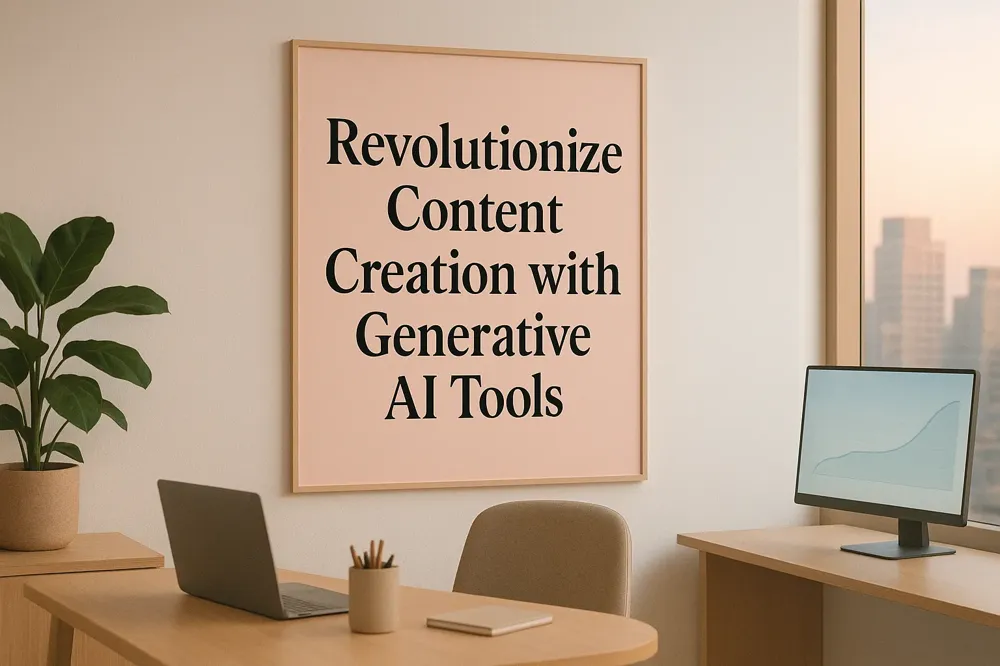 Revolutionize Content Creation with Generative AI Tools