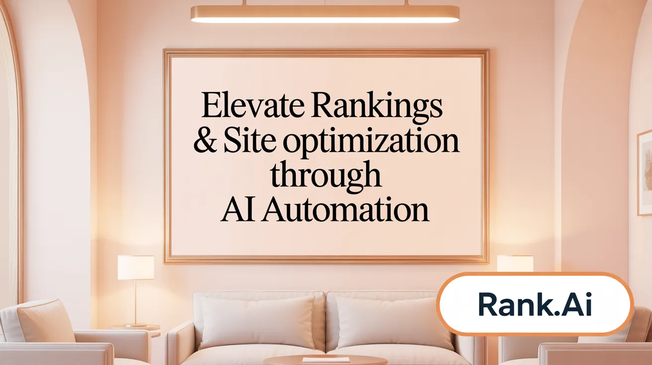 Elevate Rankings &amp; Site Optimization through AI Automation