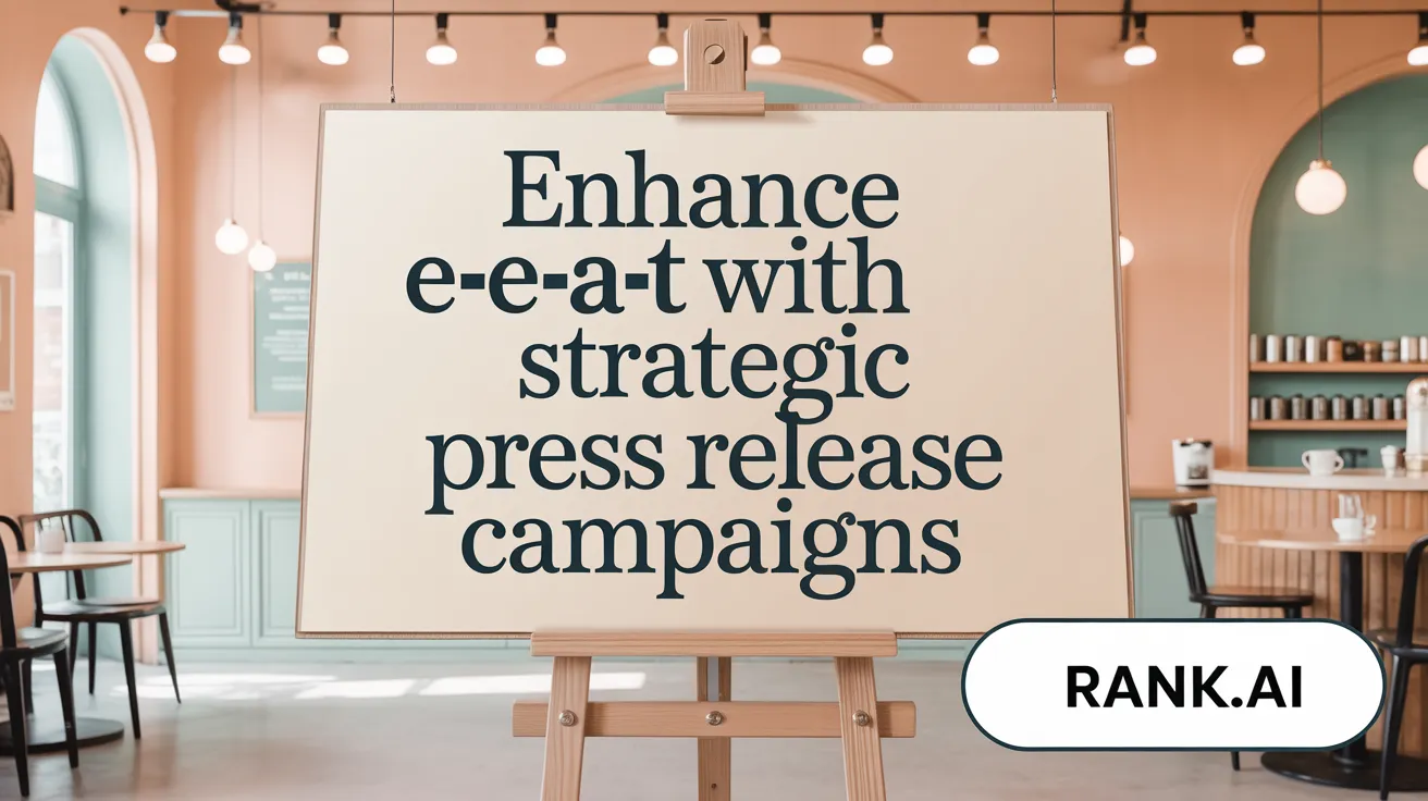 Enhance E-E-A-T with Strategic Press Release Campaigns